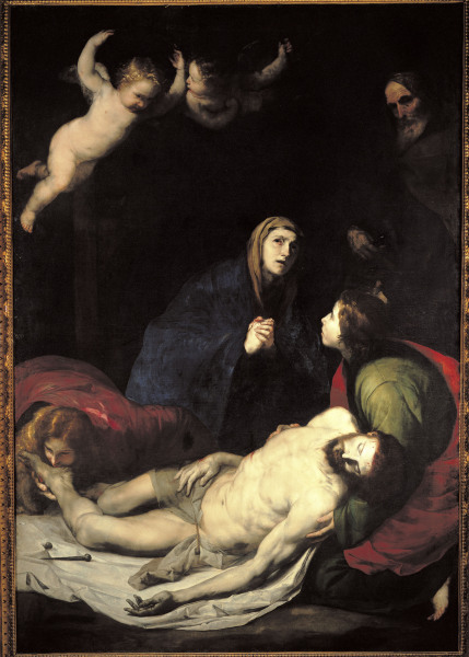 de Ribera / Lamentation of Christ / 1637 à José (ou Jusepe) de Ribera