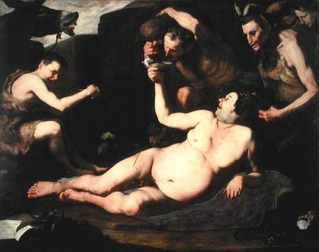 Drunken Silenus à José (ou Jusepe) de Ribera