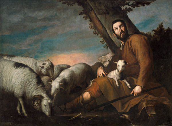 Ribera / Jacob with Laban s Flocks à José (ou Jusepe) de Ribera