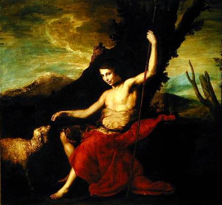 St. John the Baptist in the Wilderness à José (ou Jusepe) de Ribera