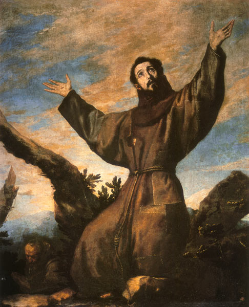 Ribera / St. Francis à José (ou Jusepe) de Ribera