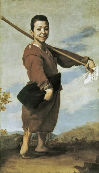 Ribera, The Clubfoot / Paint./ 1642 à José (ou Jusepe) de Ribera