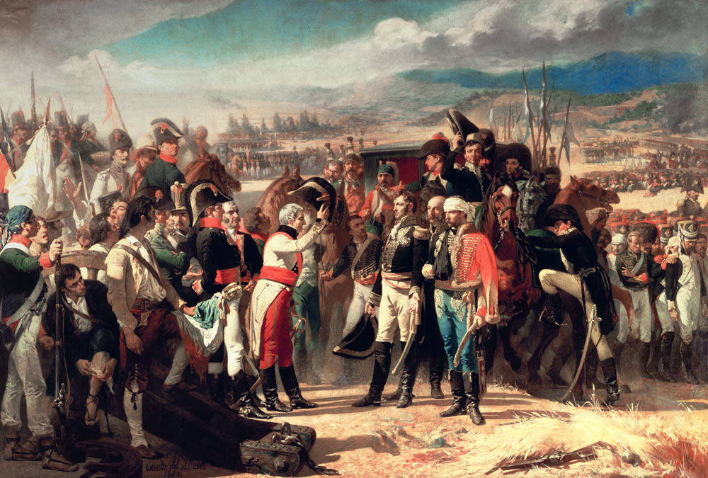 The Surrender of Bailen, 23rd July 1808 à Jose Casado del Alisal