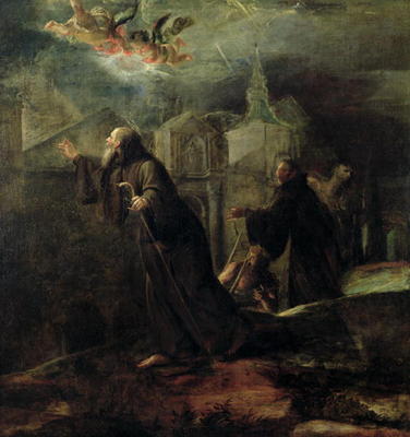 The Vision of St. Francis of Paola à Jose Jimenez Donoso
