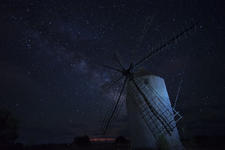 Windmill &amp; Milky way