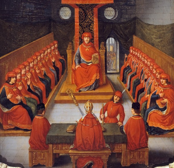 First meeting of the Order of the Golden Fleece held by Philip III the Good, Duke of Burgundy, 10 Ja à Joseph Albrier
