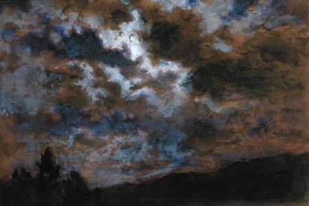 A Darkening Sky à Joseph Arthur Palliser Severn