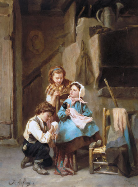Dressing the Dolly à Joseph-Athanase Aufray