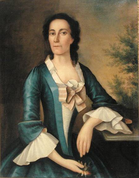 Portrait of Mrs Thomas Shippard (b.1718) à Joseph Badger