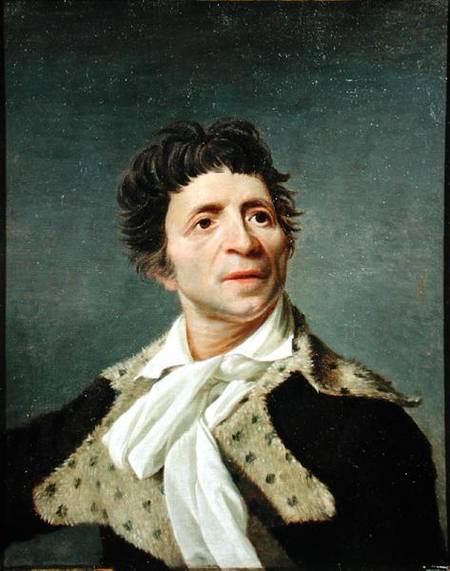 Portrait of Marat (1743-93) à Joseph Boze