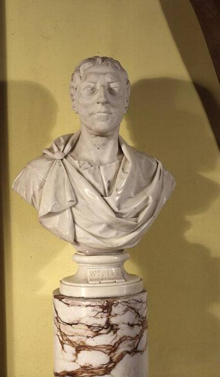 Bust of William Pitt the Elder à Joseph F. Nollekens