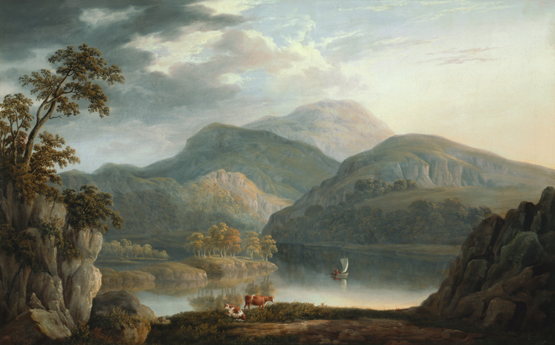 A Lakeland Landscape à Joseph Francis Gilbert