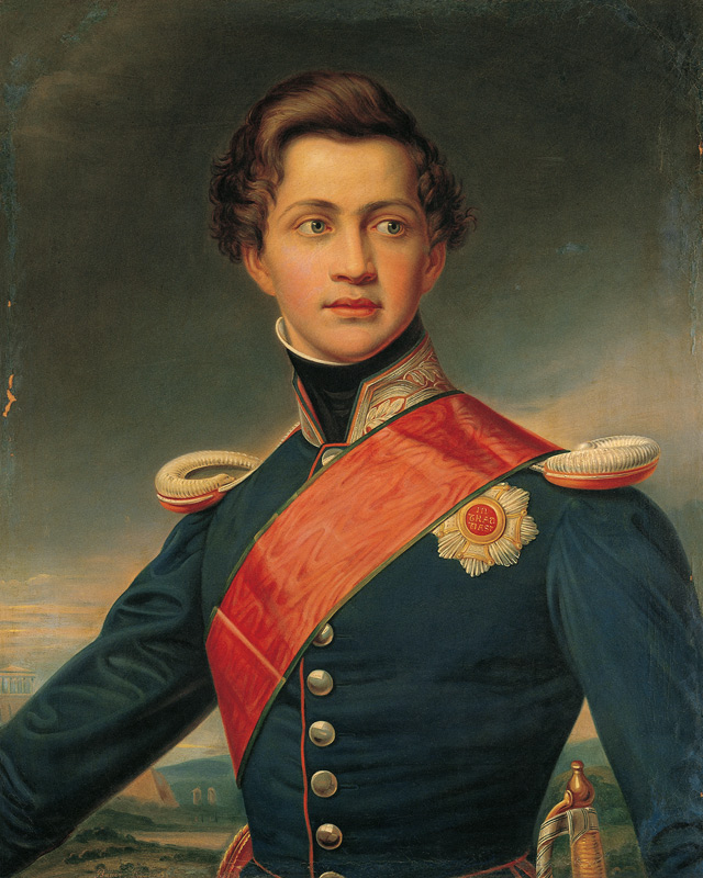 Portrait of Otto, King of Greece à Joseph Karl Stieler