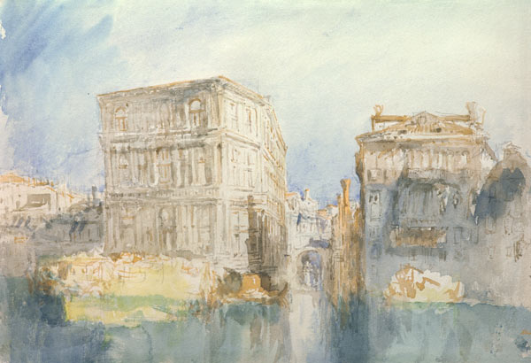 Venise: The Casa Grimani à William Turner