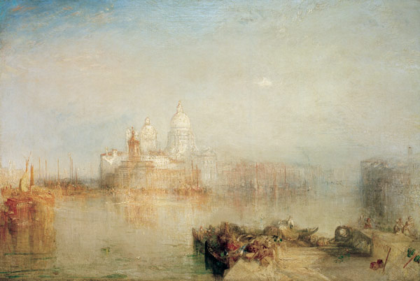 Dogana et Sainte Marie della Salute, Venise à William Turner
