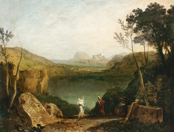 Aneas et Sibylle (Averner mer) à William Turner