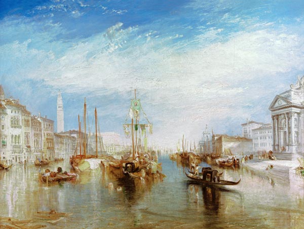 Venedig, Canal Grande / Gem.von W.Turner à William Turner