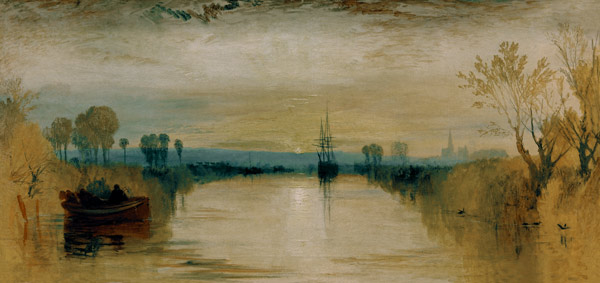 W.Turner, Chichester Canal / 1828 à William Turner