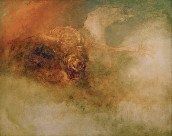 Turner / Death on a Pale Horse / c. 1825 à William Turner
