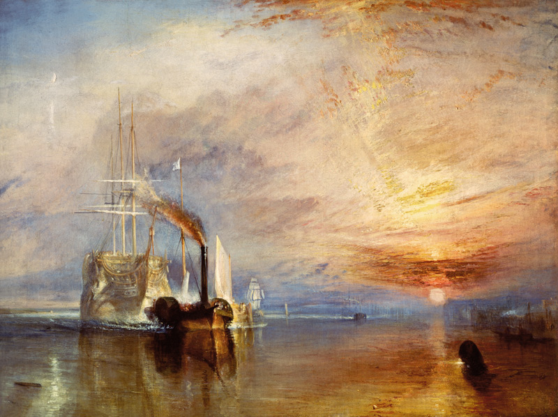 Le dernier voyage du Téméraire à William Turner