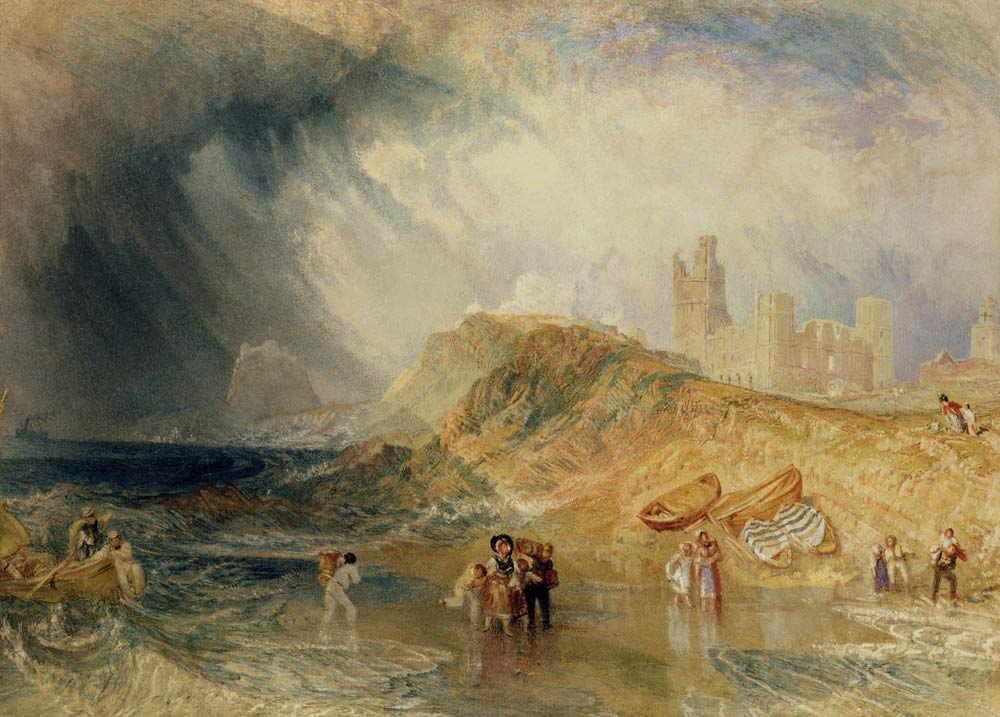 Holy Island, Northumberland à William Turner