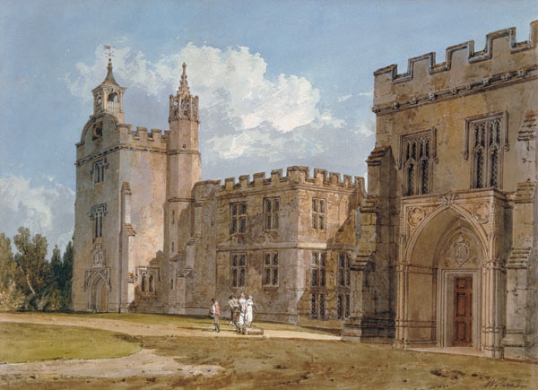 The Bishop's Palace, Salisbury à William Turner