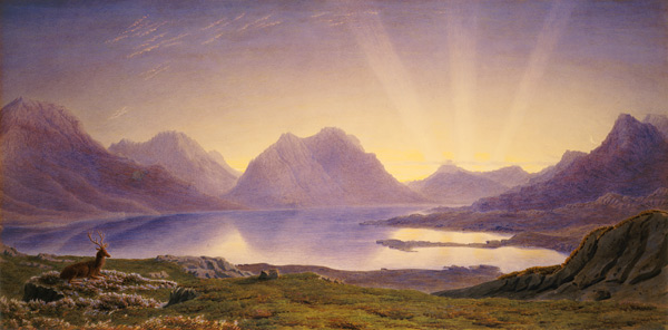 The Dawn, Loch Torridon à William Turner