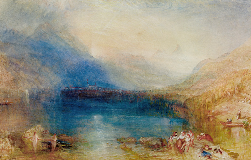 Le Lac Zug à William Turner