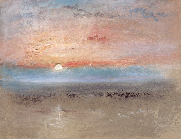 Le Coucher De Soleil Joseph Mallord William Turner En