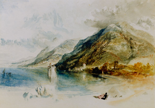 W.Turner, Schloß von Chillon à William Turner