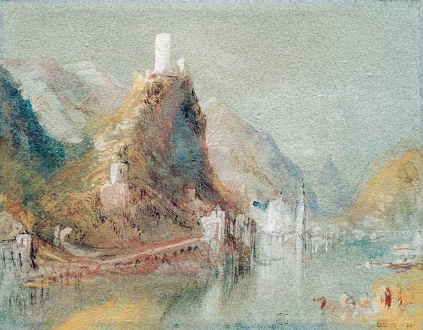 Cochem, vue du sud à William Turner