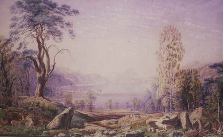 Loch Garry, Invernesshire à William Turner
