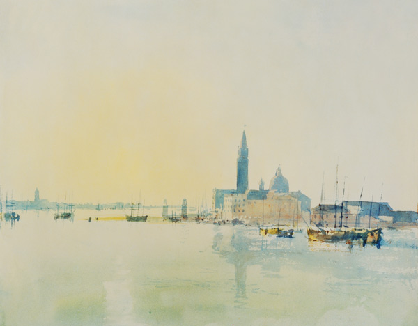 Ambiance matinale sur Venise à William Turner