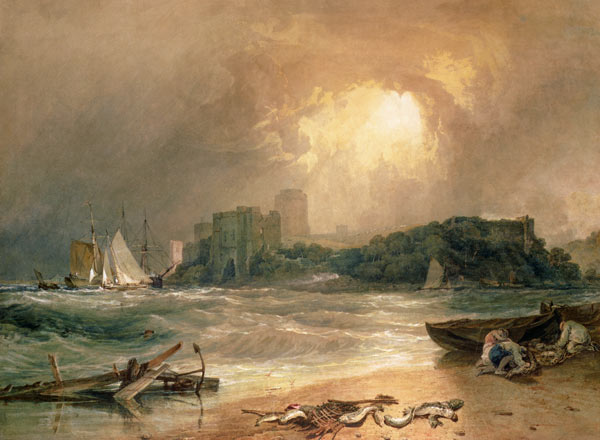 Pembroke Castle à William Turner