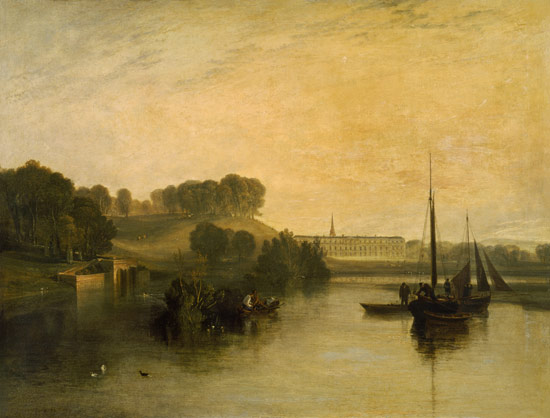 Petworth, Sussex, the Seat of the Earl of Egremont: Dewy Morning à William Turner