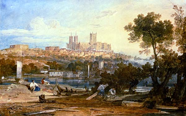 View of Lincoln à William Turner