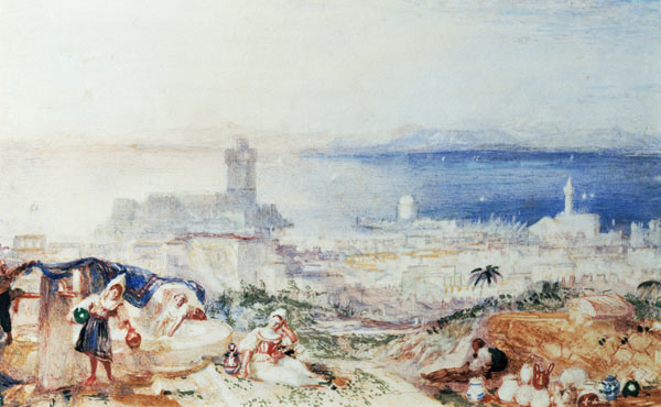 View of Rhodes à William Turner