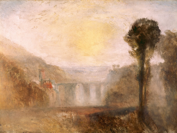 W.Turner / Bridge and Tower / 1838 à William Turner