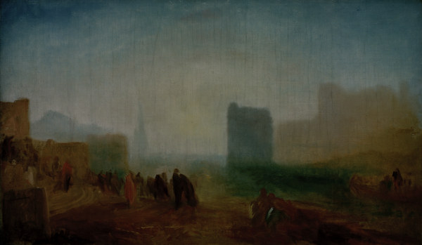 W.Turner, Klassische Hafenszene à William Turner