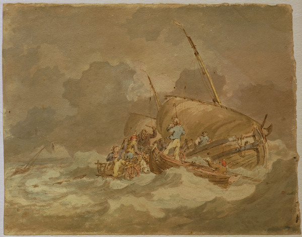 W.Turner, Sailors Getting Pigs on Board à William Turner