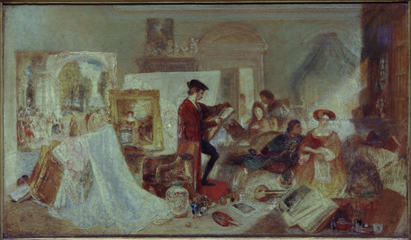 W.Turner, Watteau-Studie à William Turner