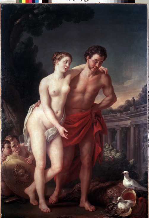 Venus and Mars à Joseph Marie Vien