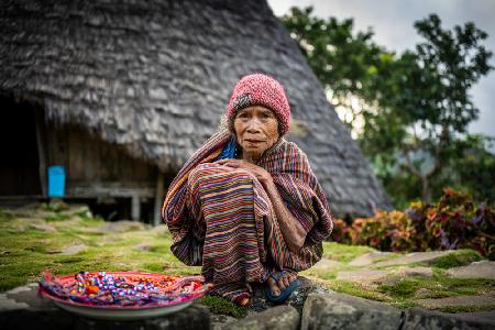 Old granny self made beads for sale