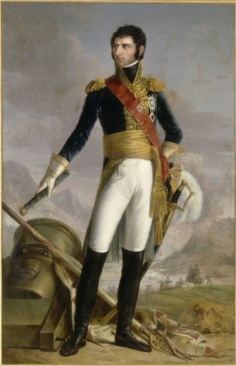 Portrait of Jean Baptiste Jules Bernadotte (1763-1844), Marshal of France, King of Sweden and Norway à Joseph Nicolas Jouy