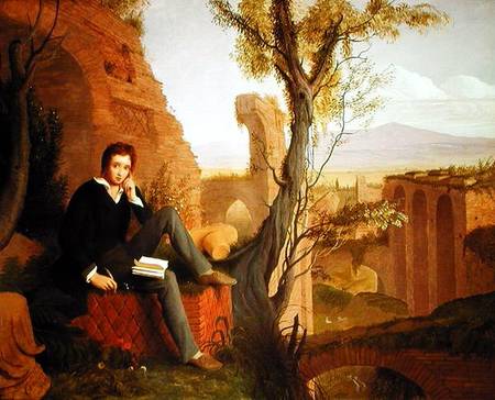 Percy Bysshe Shelley (1792-1822) à Joseph Severn (cercle)