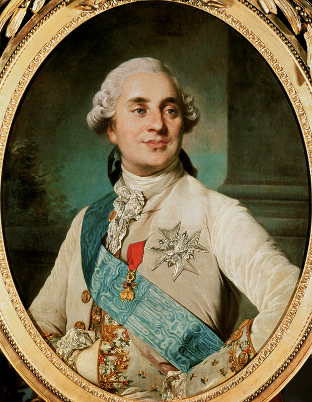 Portrait Medallion of Louis XVI (1754-93) à Joseph Siffred Duplessis