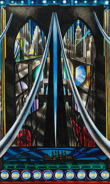 The Brooklyn Bridge: Variation on an Old Theme à Joseph Stella