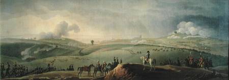 Napoleon I (1769-1821) Observing the Battle of Austerlitz à Joseph Swebach-Desfontaines