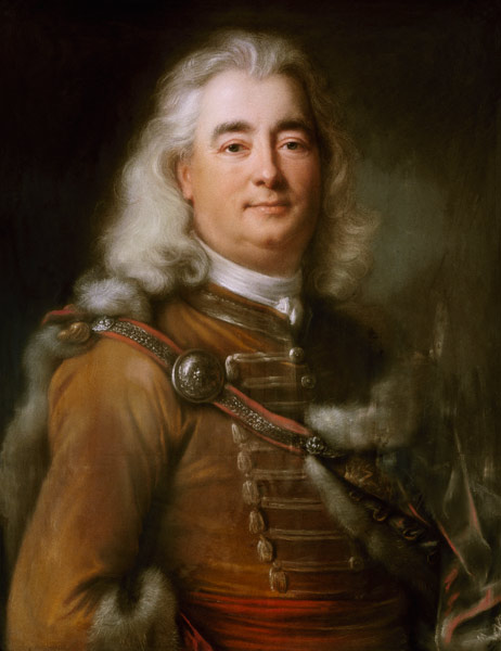portrait du Ladislaus Vetes (ou Koernyesi) Pastell à Joseph Vivien