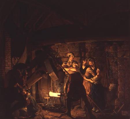 The Iron Forge à Joseph Wright of Derby
